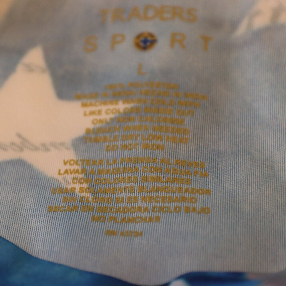 Cotton Traders Sport Patriotic Tee  Size L - Picture 2 of 9